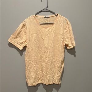 Zara Yellow Short Sleeve Tee